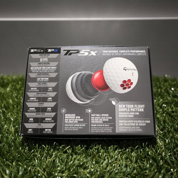 TaylorMade TP5x Golf Balls (2024 gen) - Picture 2 of 6